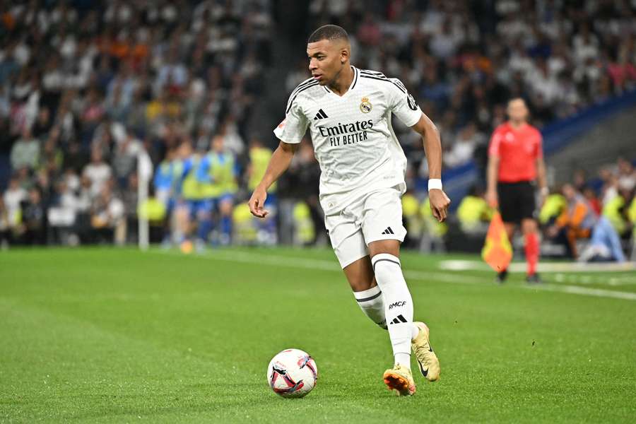 Kylian Mbappé avec le Real Madrid.