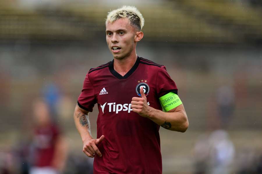 Slovenský křídelník Adam Goljan odchází ze Sparty do Košic