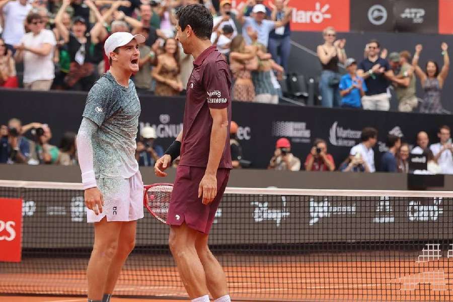 Fonseca e Melo mostraram entrosamento, mesmo jogando juntos pela primeira vez