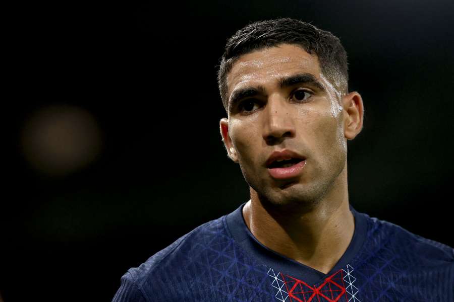 Achraf Hakimi na Liga dos Campeões