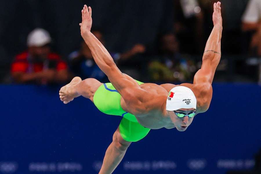 Miguel Nascimento bronze nos 50 metros livres 