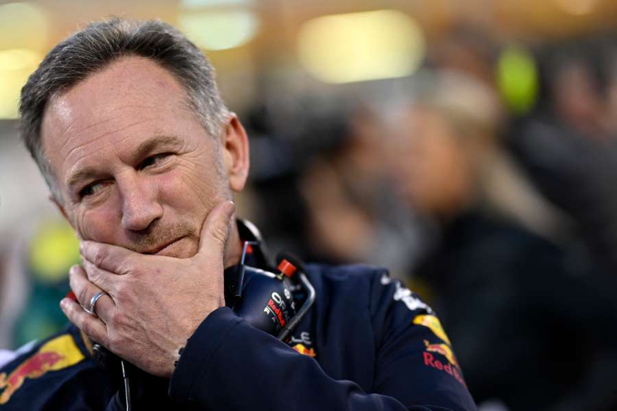 Red Bull boss Christian Horner before the Bahrain Grand Prix
