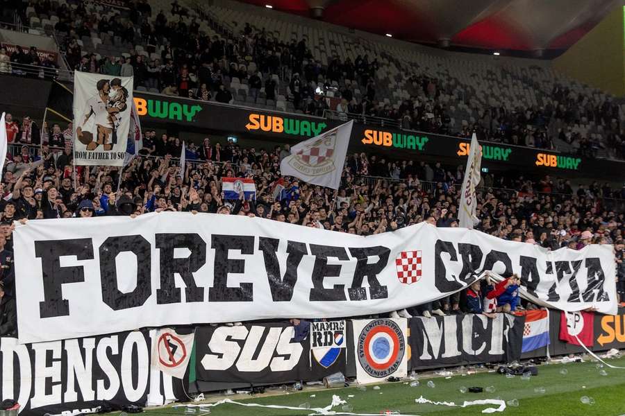 Sydney United 58 supporters were seen making Nazi salutes in the Australia Cup Final