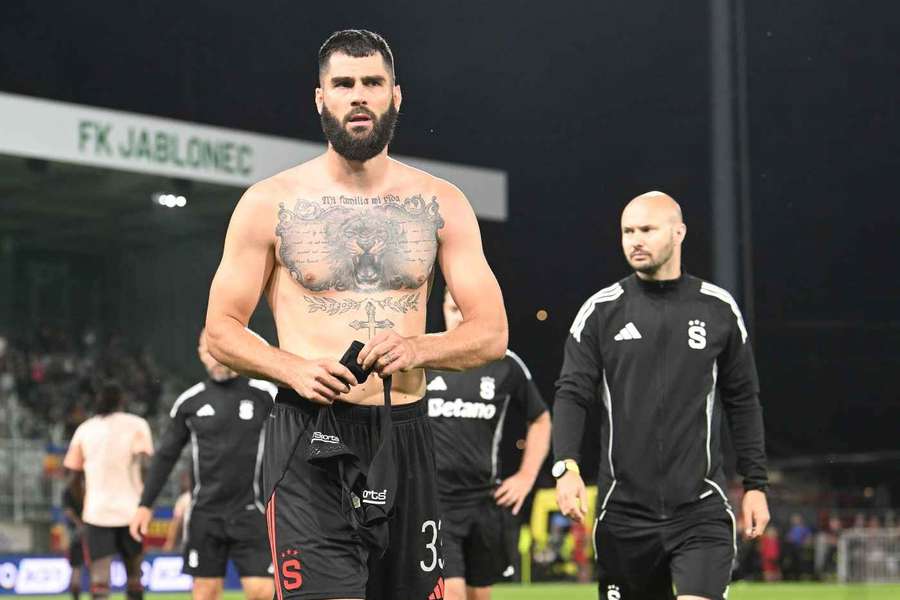 Belgický stoper Sparty Elias Cobbaut.