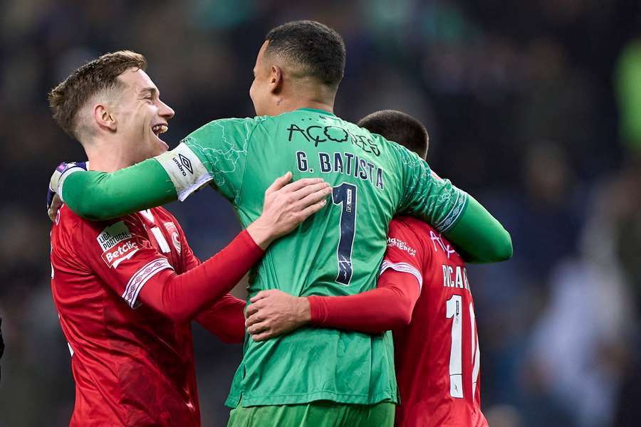 Gabriel Batista, guarda redes do Santa Clara