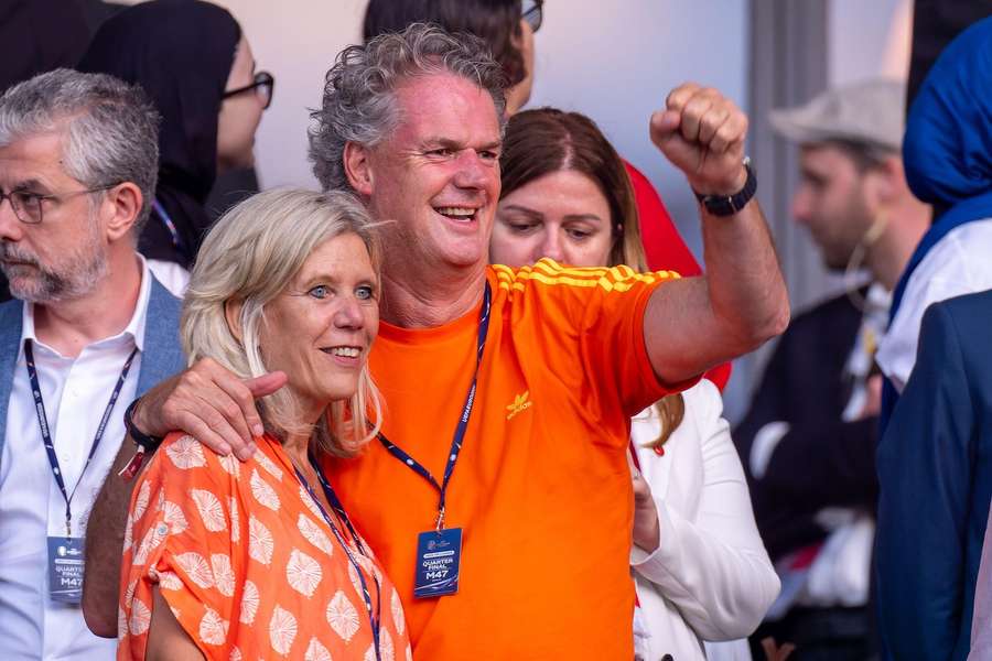 Guido Albers (R) did his story in the ESPN show 'Goedemorgen Eredivisie'