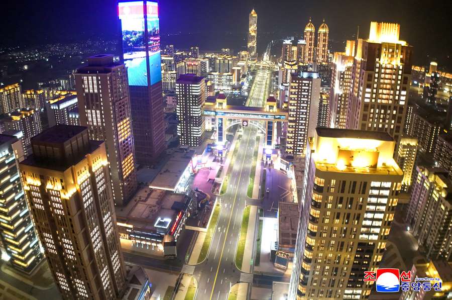 El maratón de Pyongyang, cerca de celebrarse.