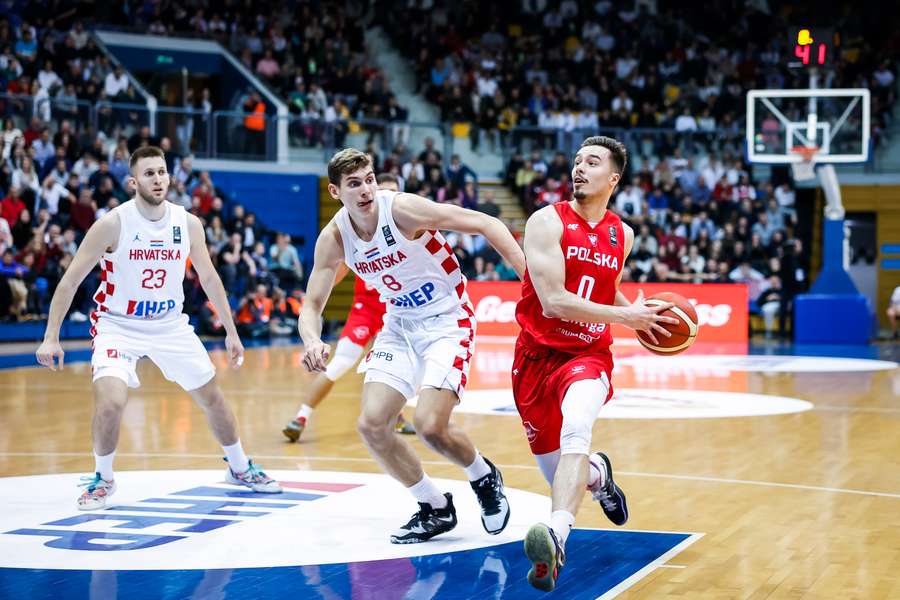 Koszykarze wygrali z Chorwatami w Zagrzebiu i prowadzą w grupie