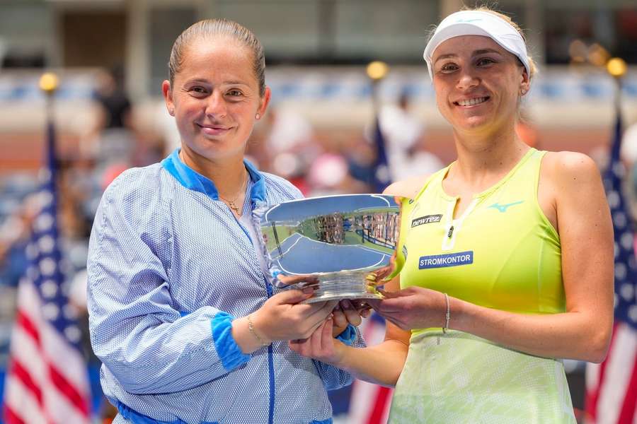 Ludmyła Kiczenok i Jelena Ostapenko triumfują w US Open w deblu kobiet