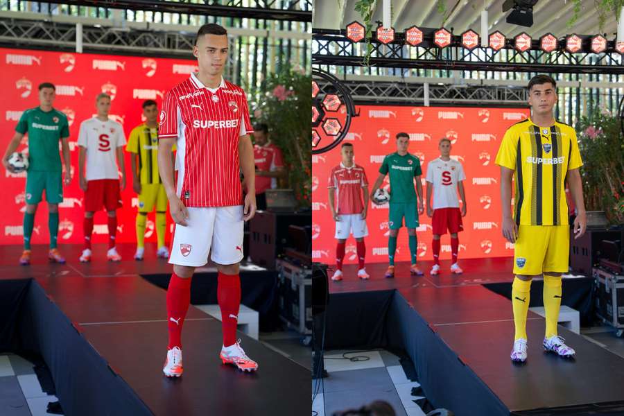 Dinamo și-a prezentat noul echipament pentru sezonul 2025/2026