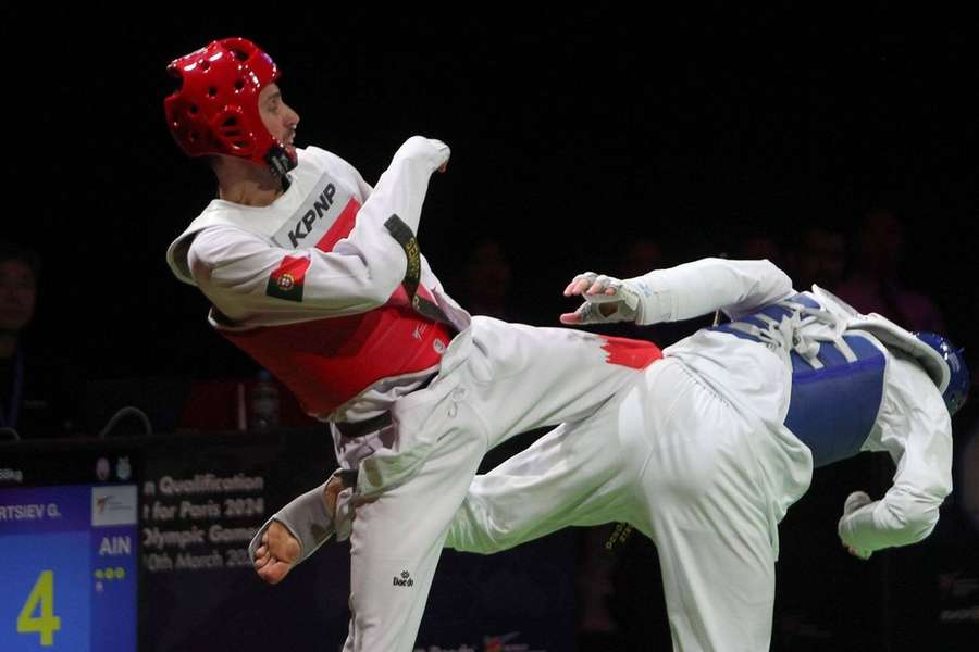 Rui Bragança em competição Rui Bragança em competição