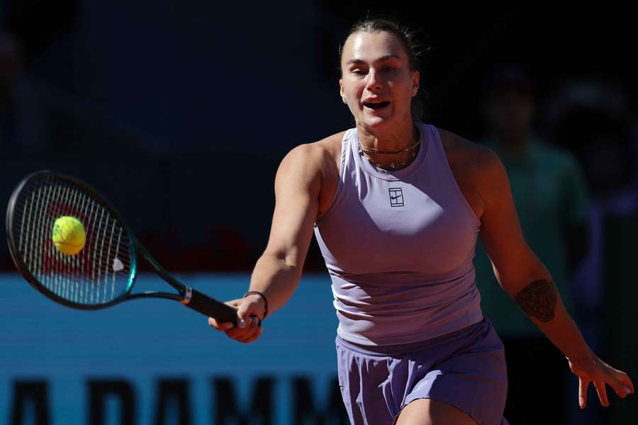 Sabalenka, en Madrid