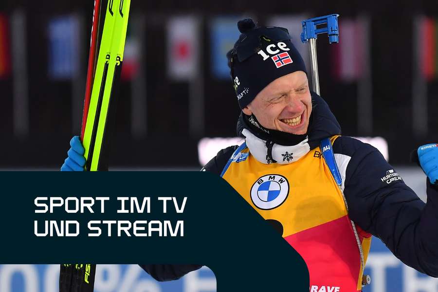 Sport live am Freitag: Biathlon-Superstar Johannes Thingnes Bö will auch in Nove Mesto siegen.