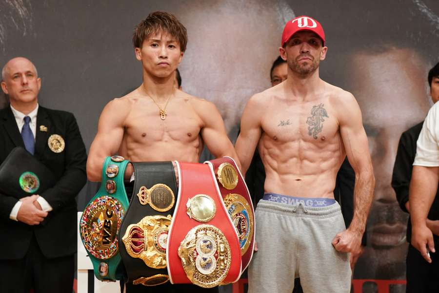 Inoue (L) is still yet to lose