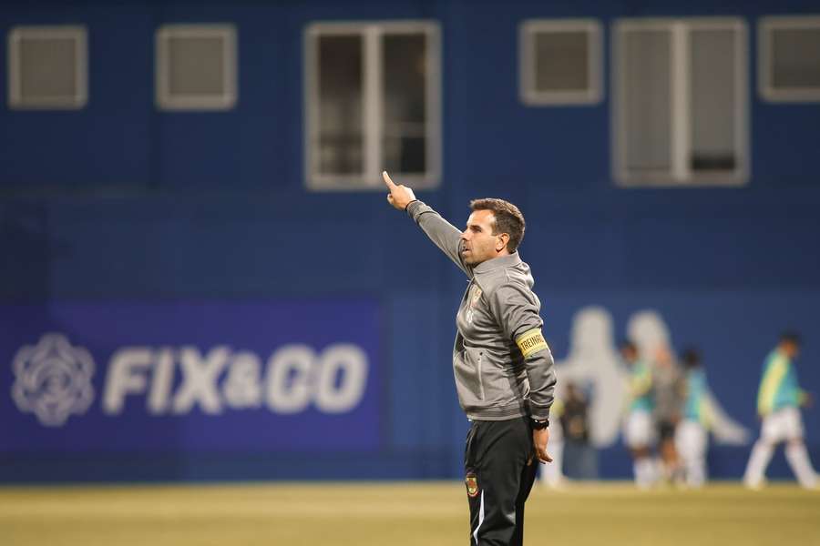 Novo técnico pacense, Ricardo Silva, defrontou a antiga equipa