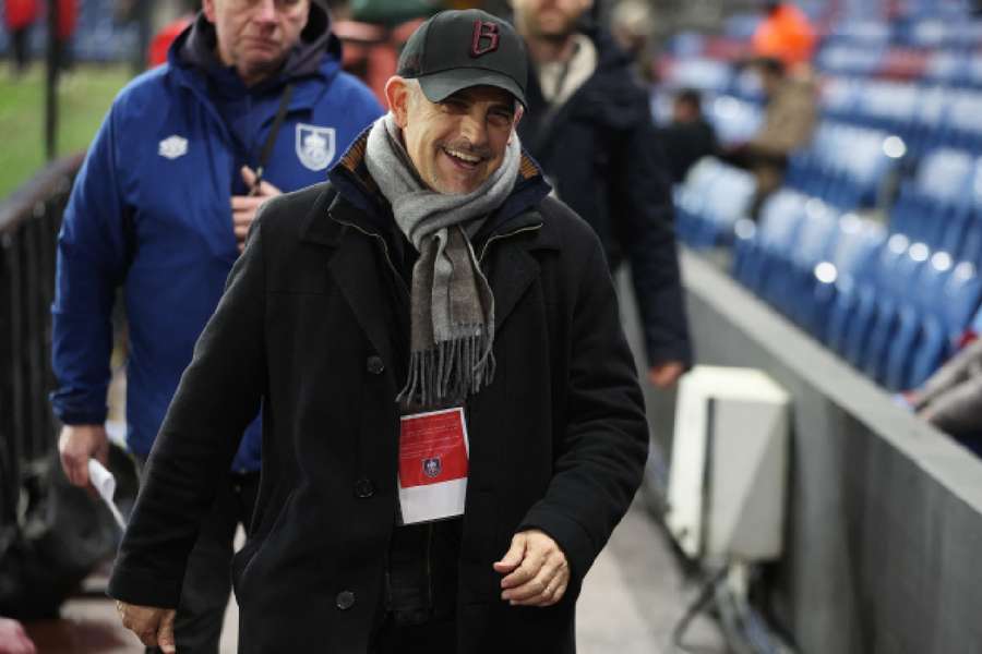 Burnley chairman Alan Pace before the match