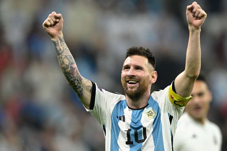Messi apontou o primeiro dos três golos frente à Croácia