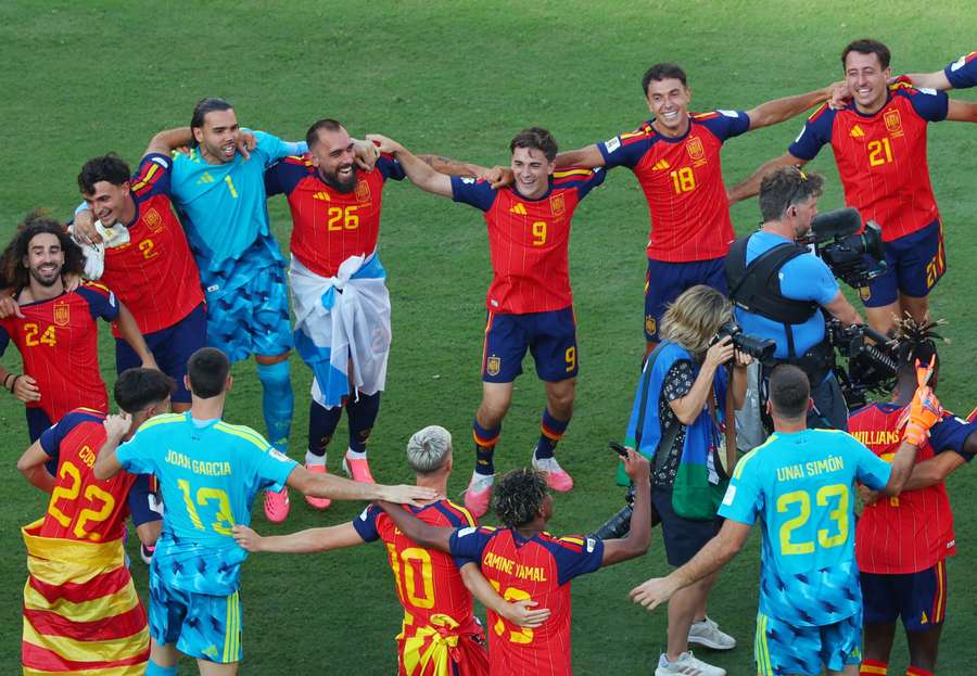 Spanien stacht mit seinem Teamgefüge besonders heraus Spanien stacht mit seinem Teamgefüge besonders heraus