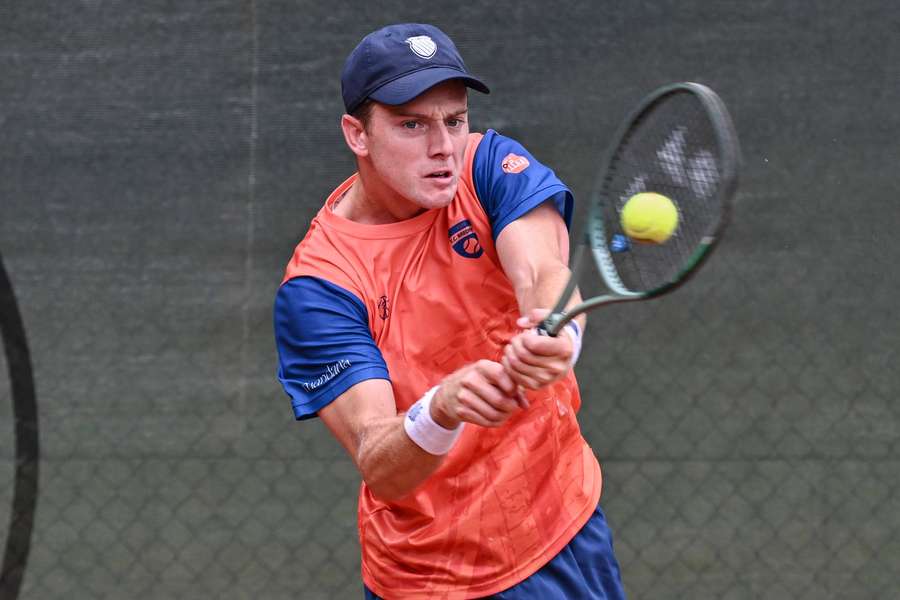 Guy den Ouden did not progress to the second round of the US Open qualifying tournament Guy den Ouden did not progress to the second round of the US Open qualifying tournament