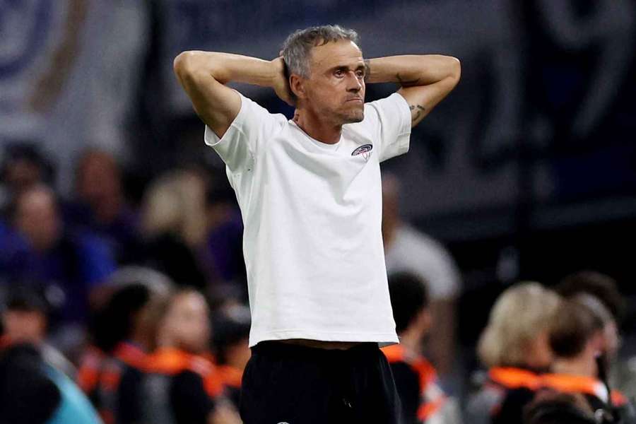 Luis Enrique, tecnico del Psg Luis Enrique, tecnico del Psg