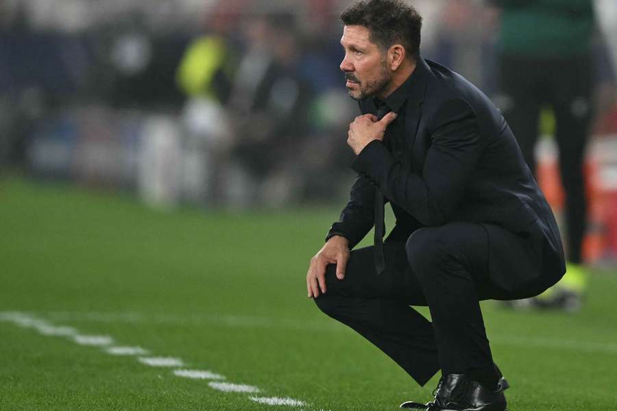 Diego Simeone zag zijn ploeg hard onderuit gaan