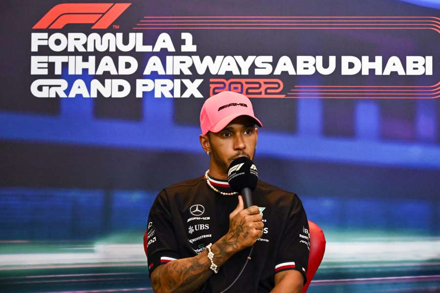 Hamilton and Russell claimed the top two spots in opening practice for the Abu Dhabi Grand Prix