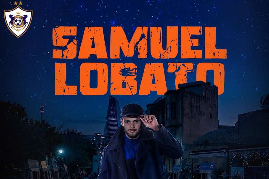 Samuel Lobato muda-se para o Azerbaijão Samuel Lobato muda-se para o Azerbaijão