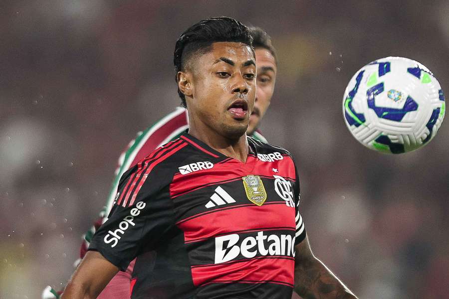 Bruno Henrique em Fluminense 2x1 Flamengo