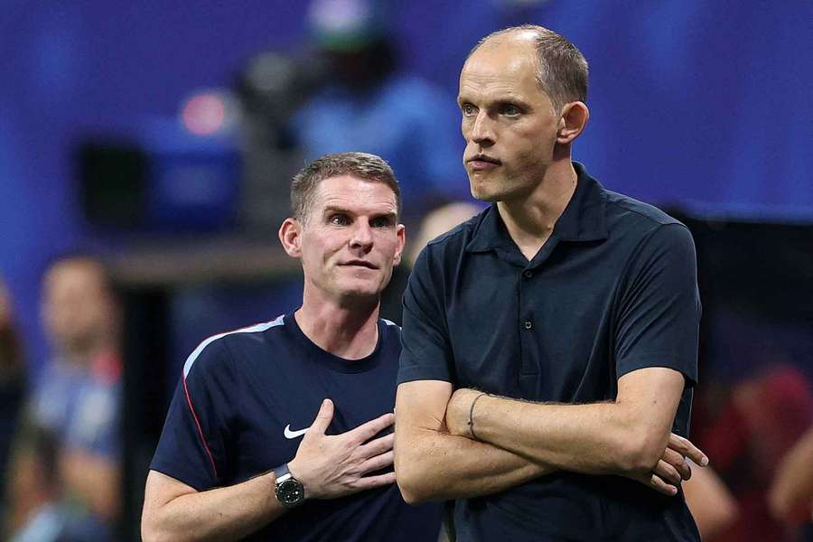 England manager Thomas Tuchel during the World Cup semifinal against Argentina England manager Thomas Tuchel during the World Cup semifinal against Argentina