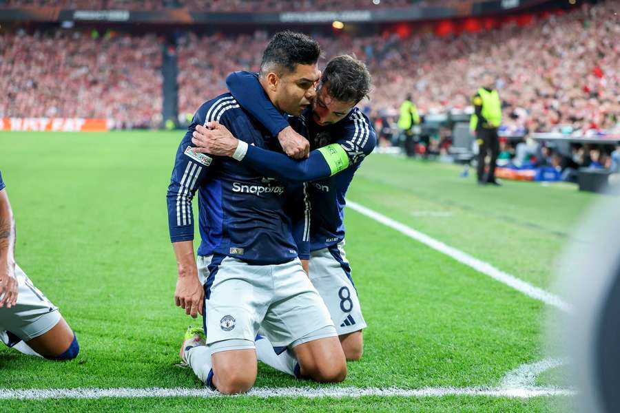 Casemiro eröffnete den Torreigen für Manchester United.