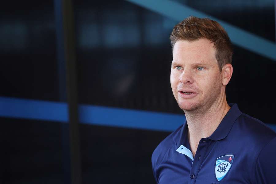 Steve Smith addresses the media at Cricket Central in Sydney on Tuesday morning. Steve Smith addresses the media at Cricket Central in Sydney on Tuesday morning.