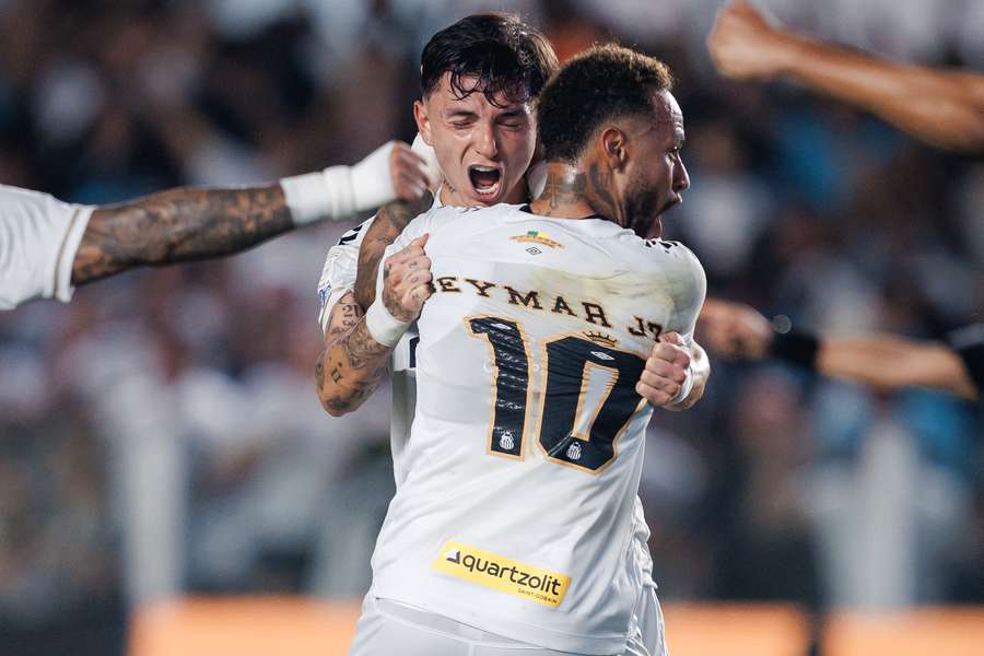 Neymar deu assistência para Álvaro Barreal Neymar deu assistência para Álvaro Barreal