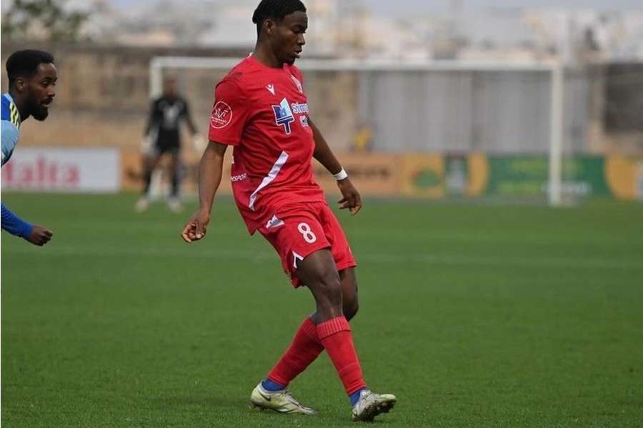 Nigeria’s Evans Aneni in action last season