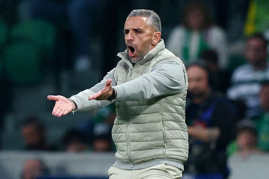 Rui Borges, treinador do Sporting