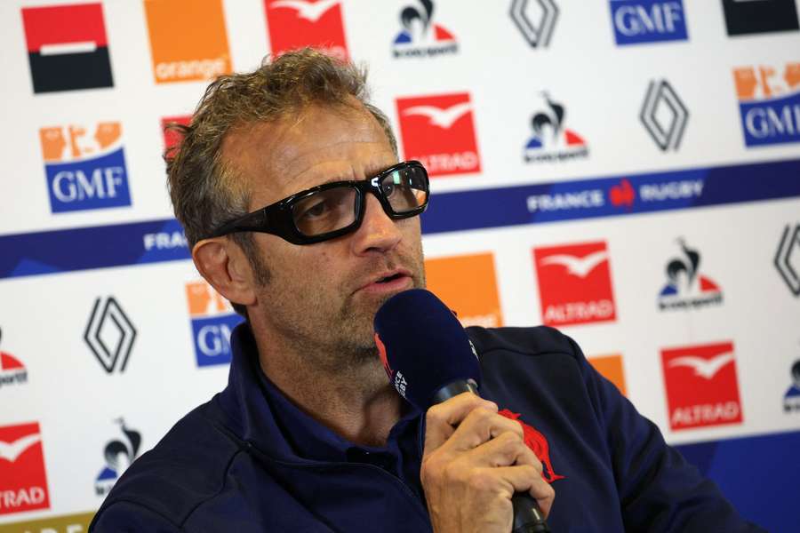 France coach Fabien Galthie