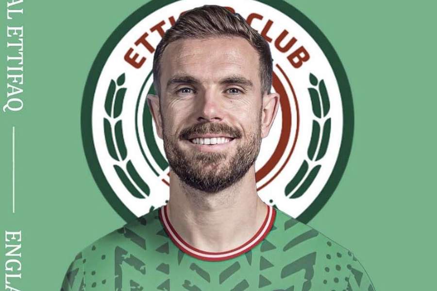 Jordan Henderson assina por três temporadas com o Al Ettifaq