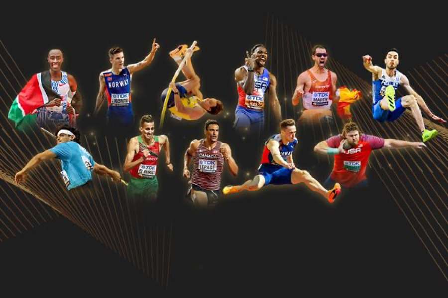 Los 11 nominados por World Athletics a Atleta del Año