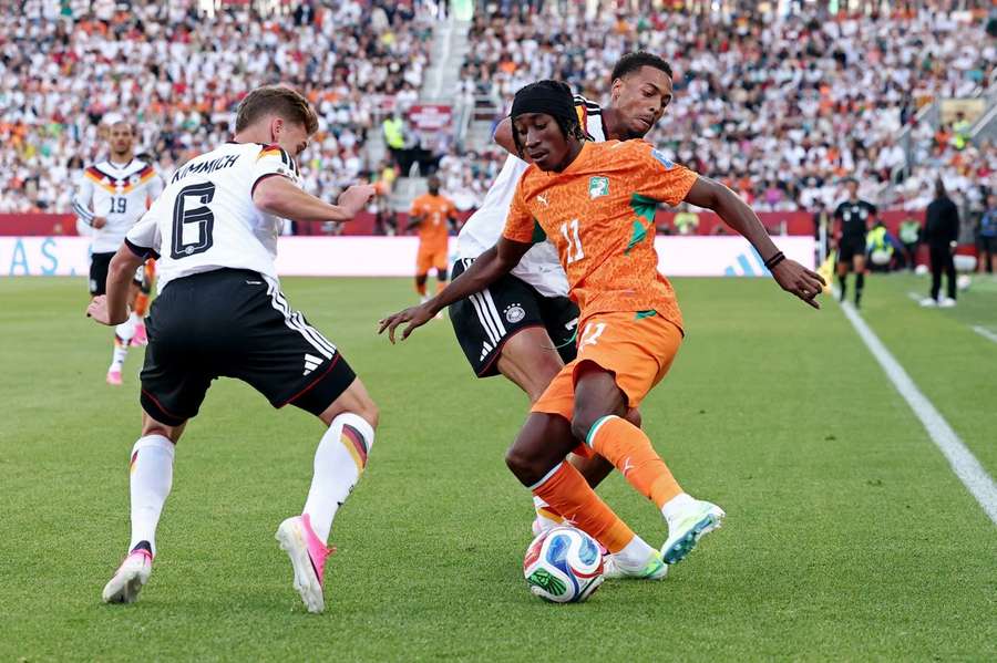 Diomande (M.) im WM-Gruppenspiel zwischen Deutschland und der Elfenbeinküste