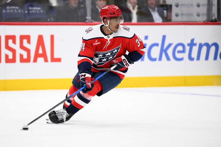 Capitals forward Justin Sourdif Capitals forward Justin Sourdif