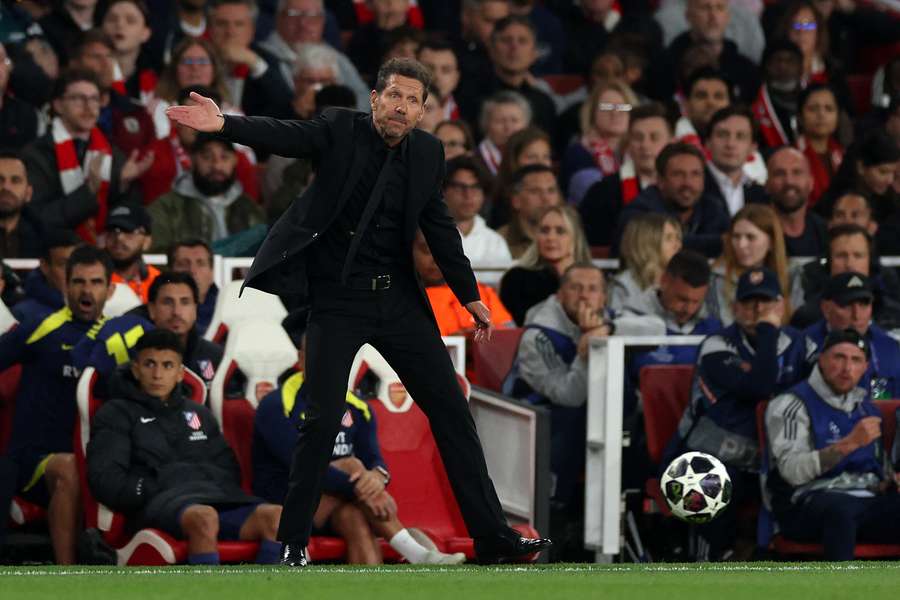Diego Simeone mardi soir.