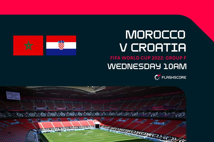 Croatia get their tournament underway against Morocco in Group F