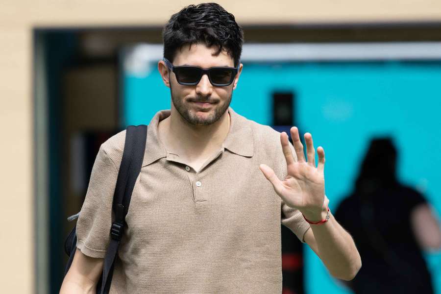 Esteban Ocon à Miami jeudi.