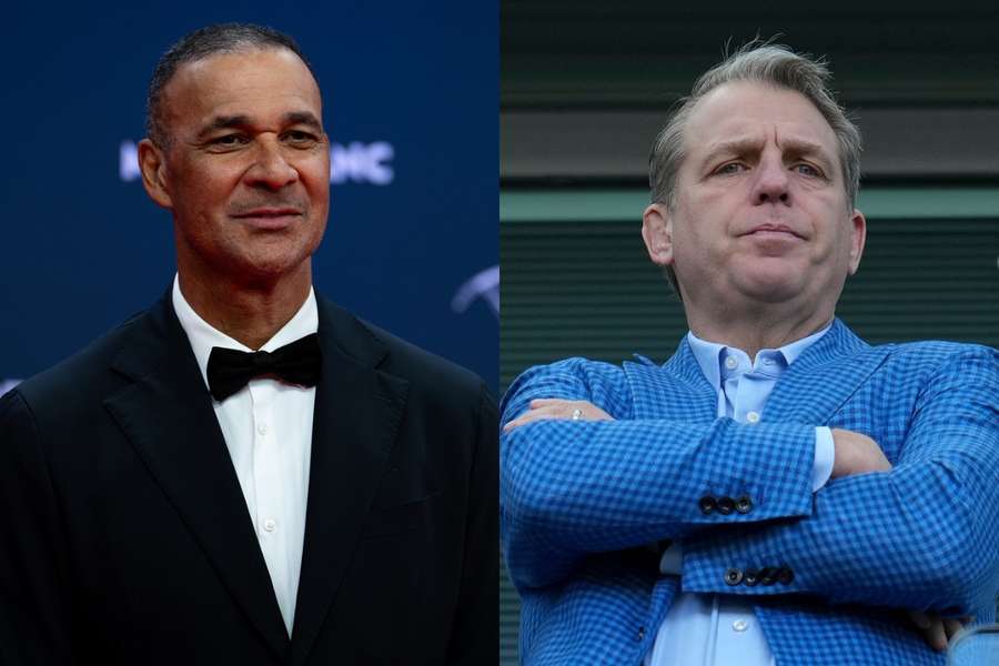 Legendarul Ruud Gullit și Todd Boehly, patronul clubului Chelsea