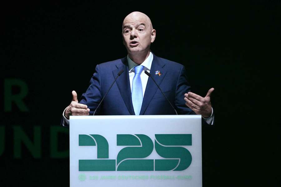 FIFA president Gianni Infantino