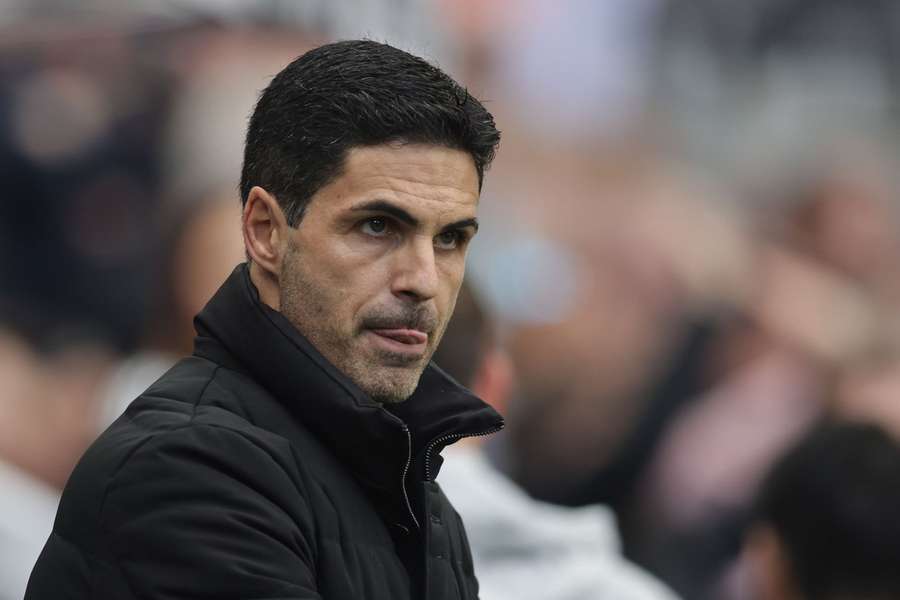 Arteta, treinador do Arsenal