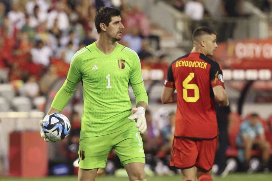 Thibaut Courtois si za belgickou reprezentaci nezahrál od června 2023.