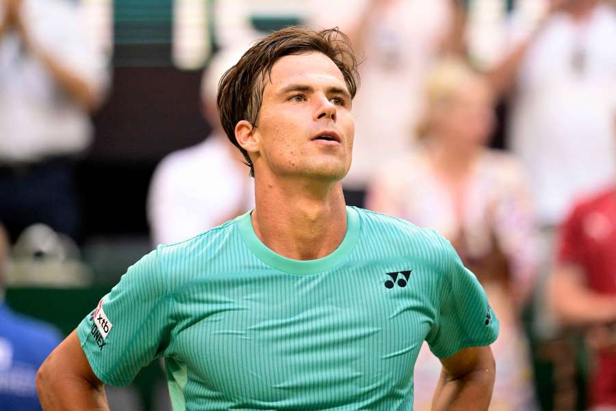 Daniel Altmaier bezwingt Daniil Medvedev.