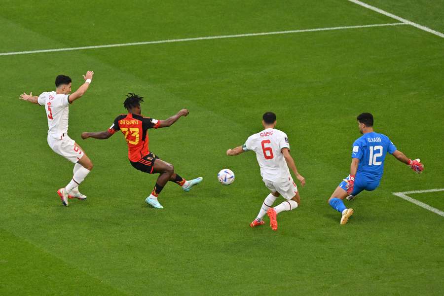 Batshuayi a avut prima ocazie pentru Belgia Batshuayi a avut prima ocazie pentru Belgia