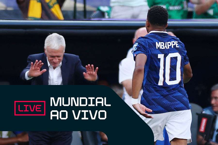 Mbappé bisou no triunfo de França sobre a Suécia Mbappé bisou no triunfo de França sobre a Suécia