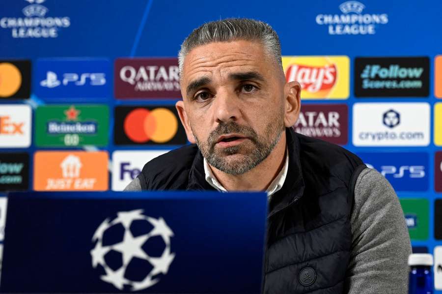 Rui Borges, treinador do Sporting